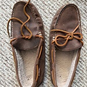 L.L. Bean Brown Leather Loafers